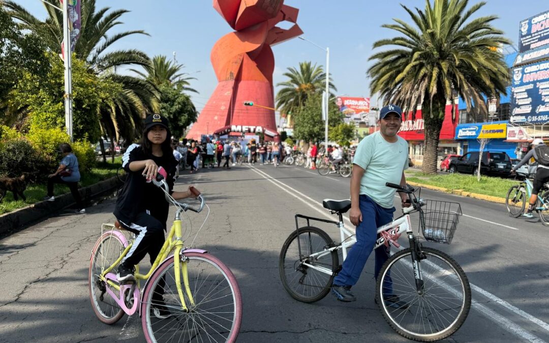 Neza se suma a la Rodada Nacional por la Paz y contra las Adicciones