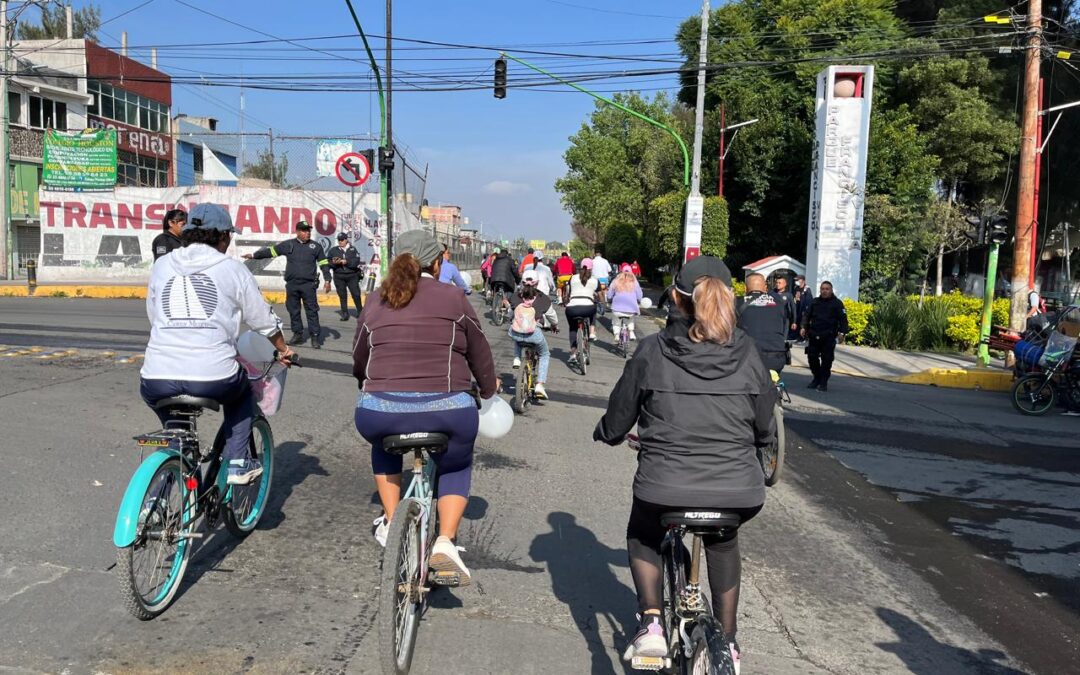 En La Paz, promueven sana convivencia con la “Rodada por la Paz”