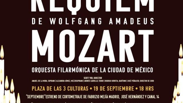 En Tlatelolco, homenaje con Réquiem de Mozart en recuerdo de víctimas de 1985