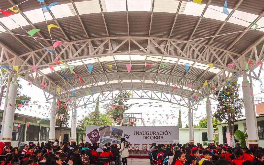 Aprueban realizar diversas obras en escuelas públicas de Chimalhuacán