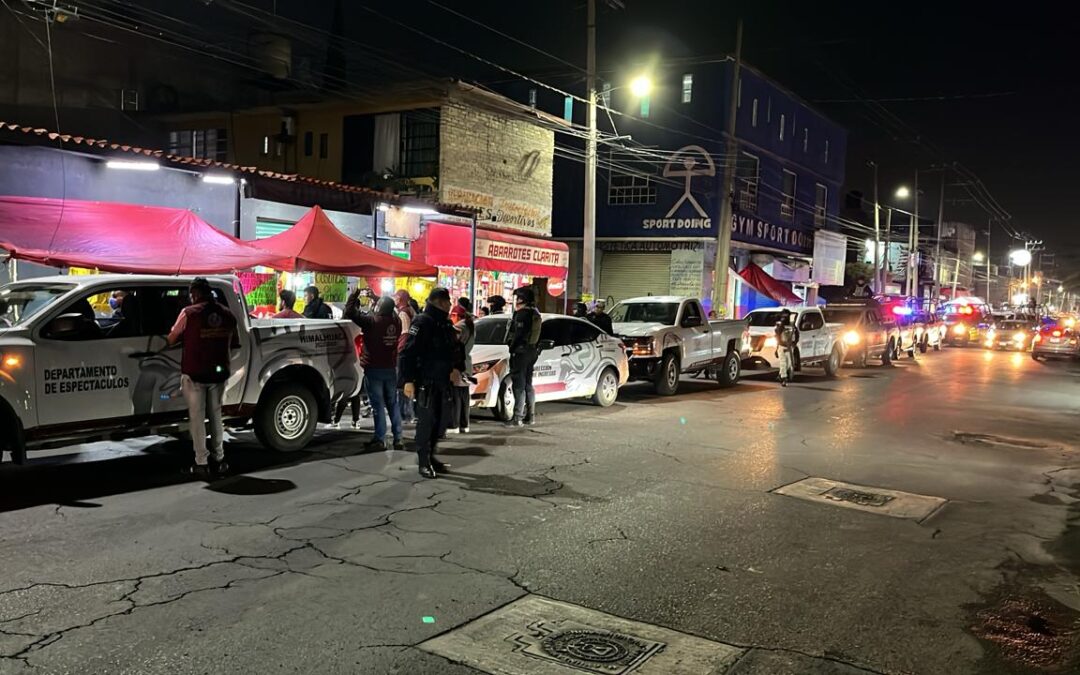 Con GN, Chimalhuacán verifica correcta operación de comercios de venta de bebidas alcohólicas