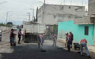 Atienden demanda de mejora en vialidades de Chimalhuacán