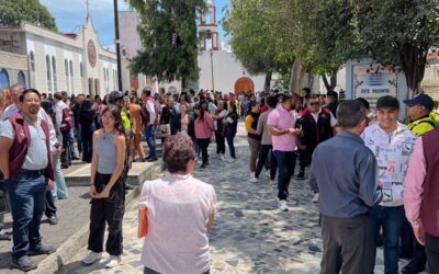 La Paz recuerda a las víctimas de los terremotos de 1985 y 2017