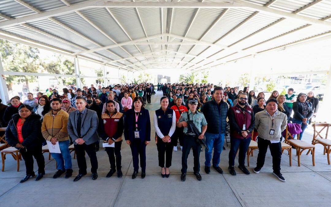 Taller contra las Adicciones para Cecytem Chimalhuacán atiende causas de la violencia