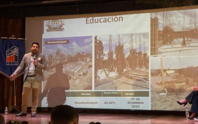 Neza presenta en el Poli avances de infraestructura vial del Plan Oriente del EdoMéx