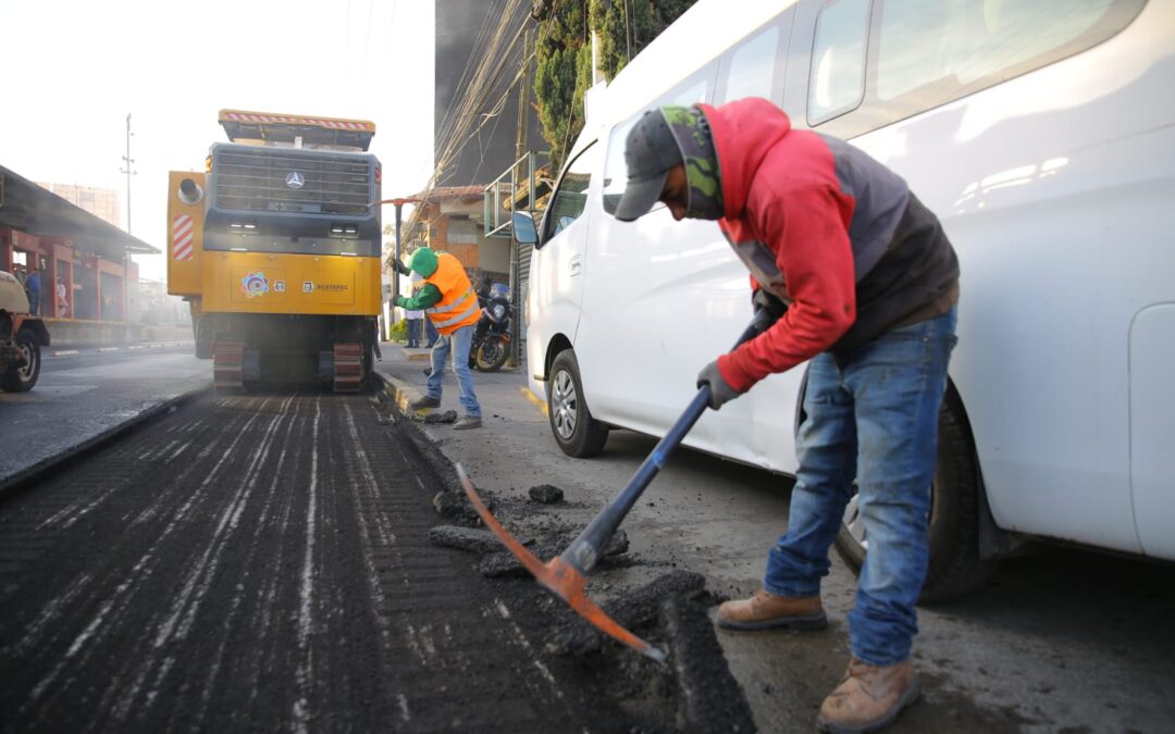Ecatepec arranca repavimentación de avenida Revolución (30-30)