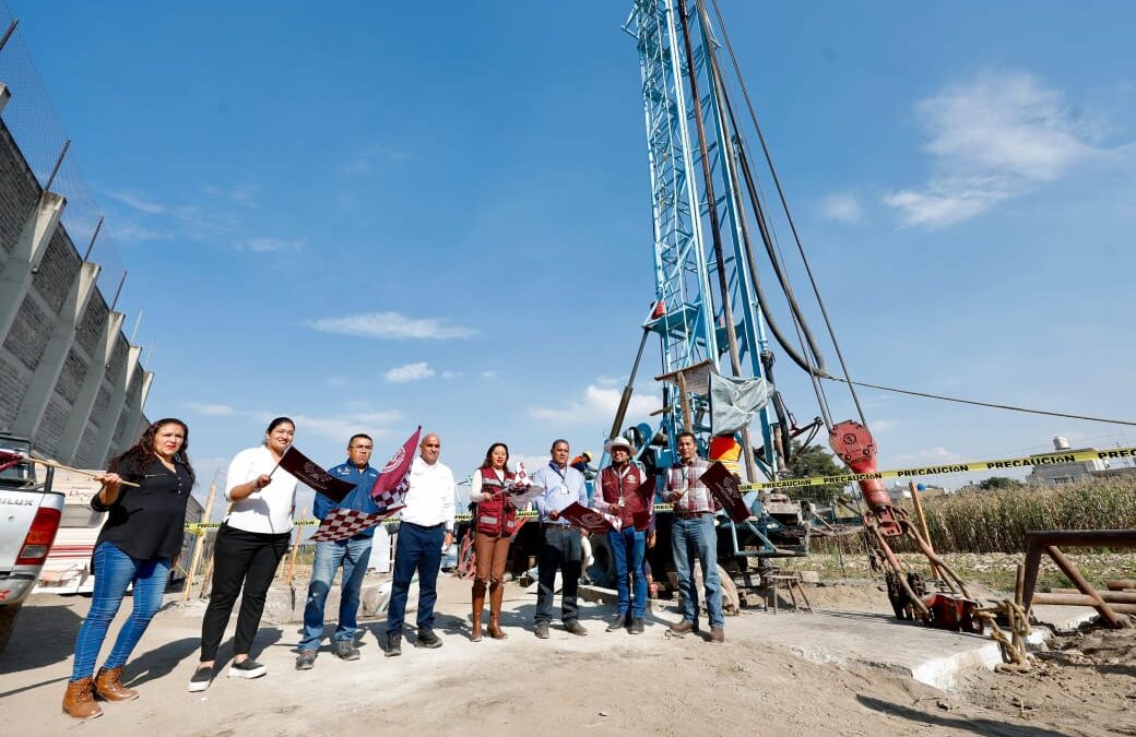 Inician construcción y reperforación de 4 pozos del programa Plan Oriente en Chimalhuacán