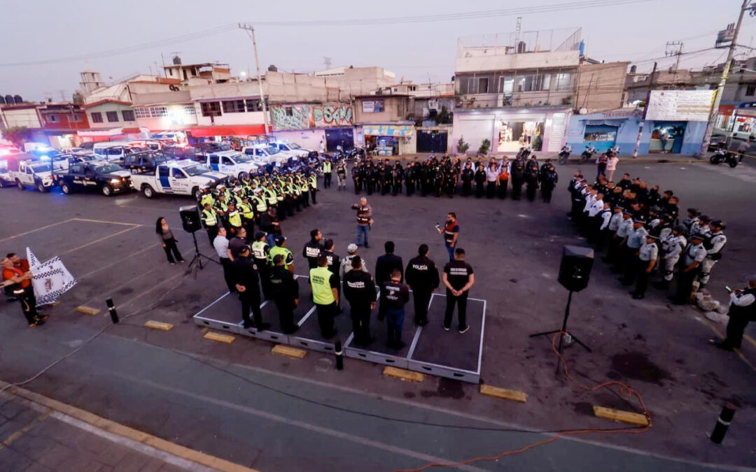 Arranca en Nezahualcóyotl el Operativo Fiestas Seguras 2025