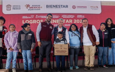 En Neza el bienestar no se detiene, entregan apoyos a mujeres, niñas y niños