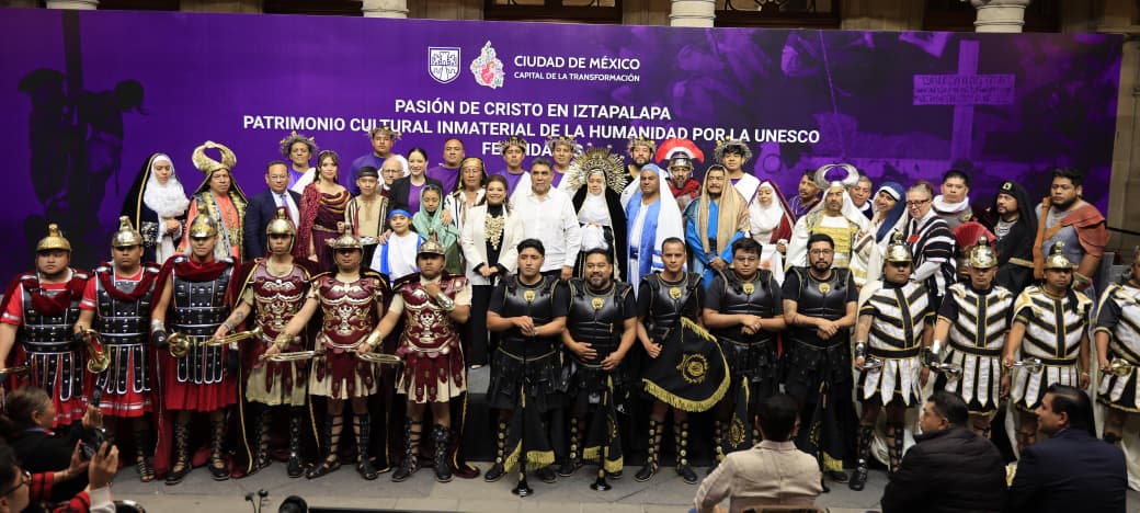 Pasión de Cristo en Iztapalapa es ya Patrimonio Inmaterial de la Humanidad reconocida por la UNESCO