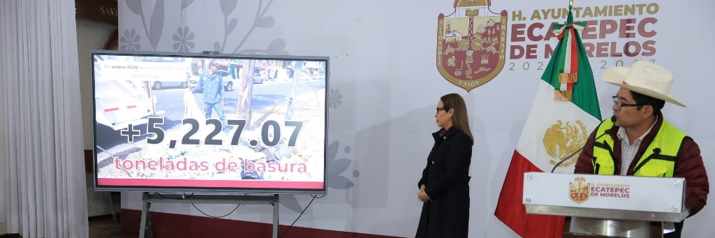 Ecatepec espera reducir en 50% las inundaciones este 2026 con obra, prevención y recolección de basura