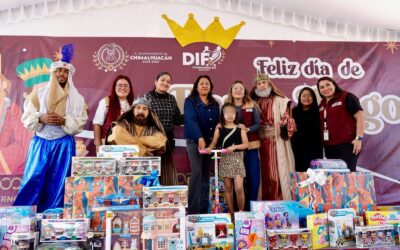 Celebran Reyes Magos a las infancias y personas con discapacidad