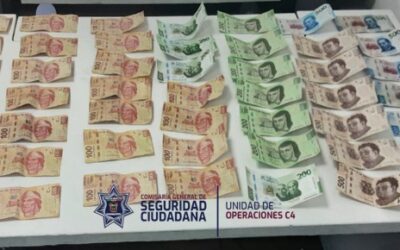 Elementos de Seguridad de Neza y EdoMéx detienen a 4 presuntos falsificadores de billetes