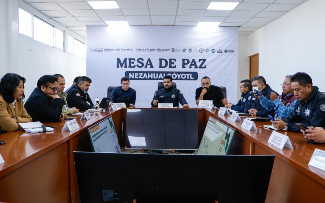 Nezahualcóyotl reduce delitos de alto impacto como resultado de estrategia nacional