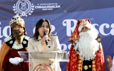 Llega esperanza a Chimalhuacán con Los Reyes Magos y Mega Rosca 