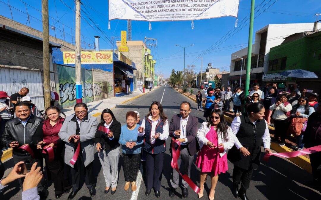 Fortalecen movilidad y seguridad con rehabilitación de avenidas estratégicas