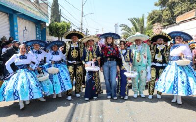 Realizan desfile del “Carnaval de Chimalhuacán 2026”, evento cultural más importante del municipio