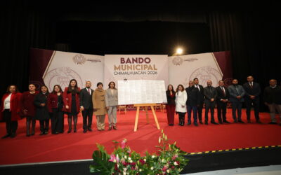 Bando de Chimalhuacán garantiza la convivencia armónica, el buen gobierno y el orden público