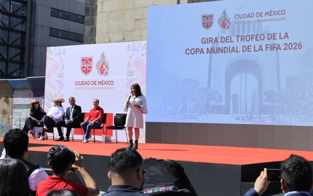 Tour del Trofeo de la Copa de Fútbol de la FIFA 2026 llegará a la Utopía Magdalena Mixhuca