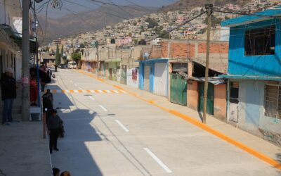 Aplican 10 MDP para transformar la calle Amatepec, tras 35 años de abandono en zona ecatepense