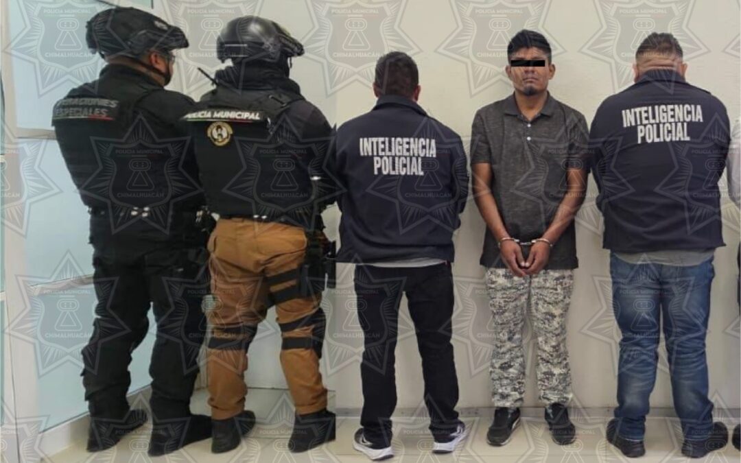 En Chimalhuacán detienen a presunto responsable de feminicidio