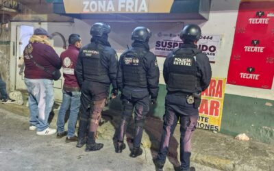 Chimalhuacán mantiene operativo para la prevención en consumo de alcohol en menores de edad