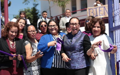 Ecatepec y Secretaría de las Mujeres  instalan primer Centro LIBRE para las Mujeres