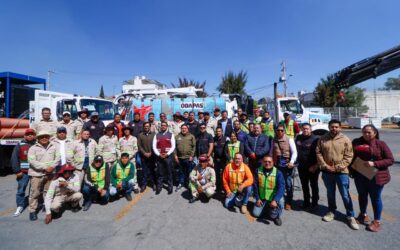Con maquinaria especializada ODAPAS Neza espera blindar su territorio ante inundaciones