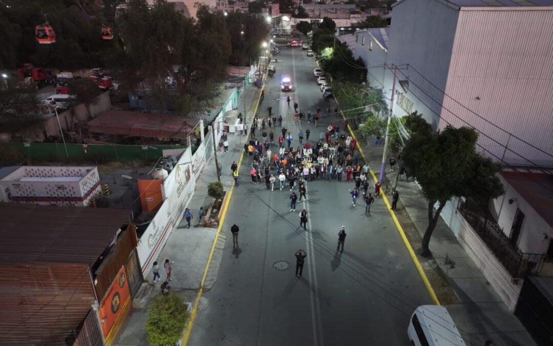 Ecatepec, fortalece la estrategia de seguridad con Sendero Seguro en Santa Clara