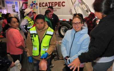 Con 20 rutas nocturnas retiran 750 toneladas de basura en Ecatepec