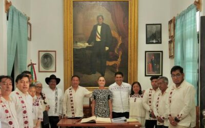 Benito Juárez vive en la Transformación: CSP; en el 220 aniversario de su natalicio