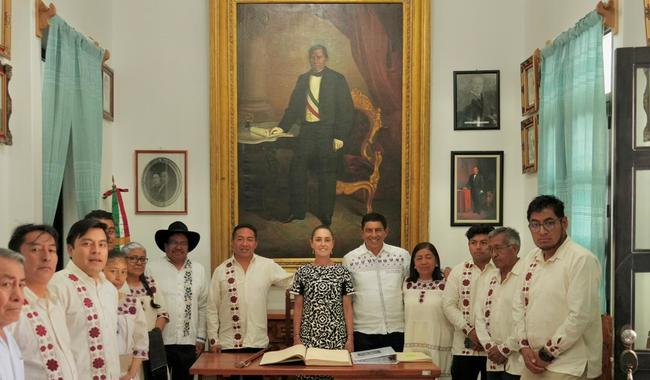Benito Juárez vive en la Transformación: CSP; en el 220 aniversario de su natalicio