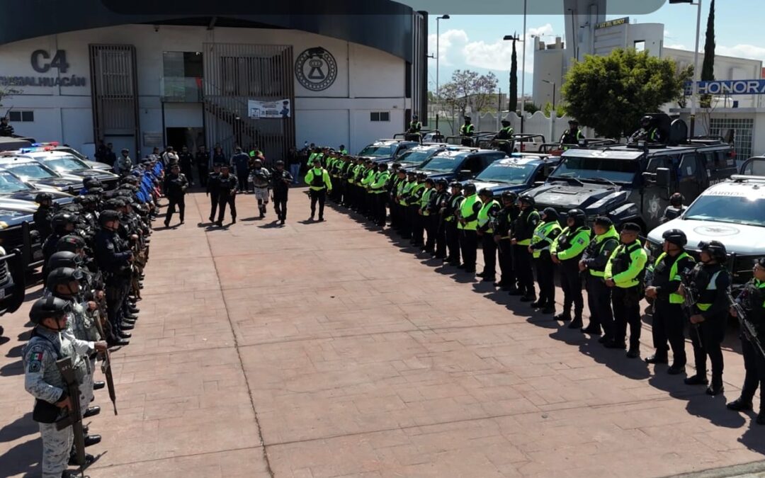 Con el Operativo “Semana Mayor”, en Chimalhuacán Estado de México refuerzan seguridad
