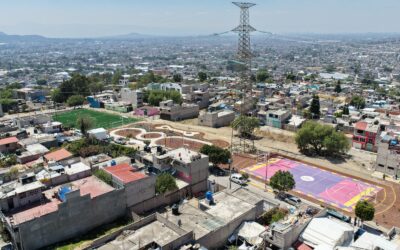 La Paz busca hacer un buen gobierno con obras bien hechas; inaugura campo deportivo