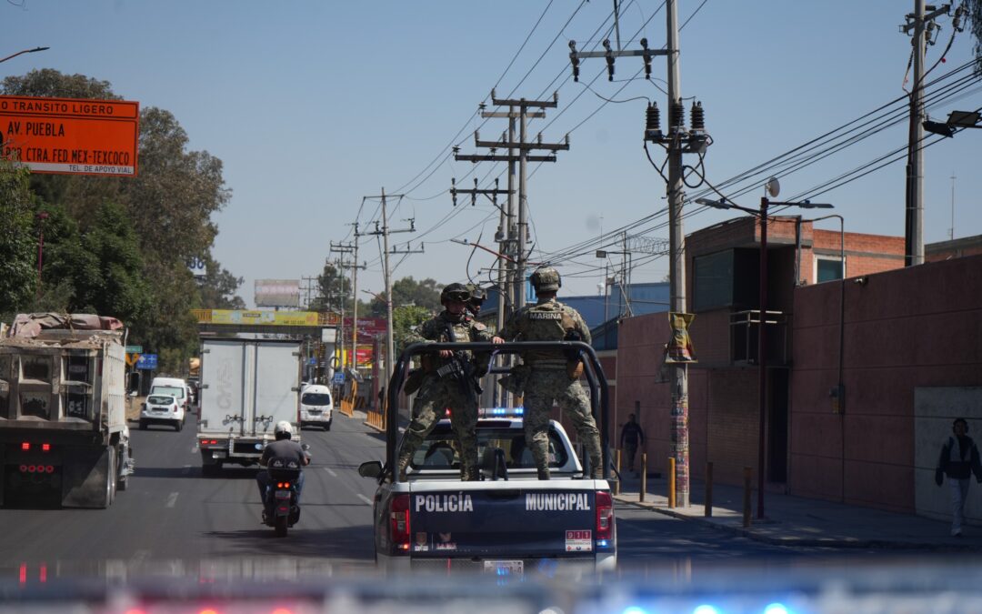 Coordinación de Policías Municipal, EdoMéx y Federación disminuye delitos en La Paz