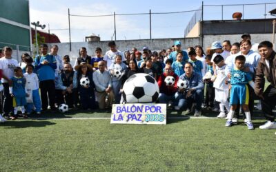 Niños con discapacidad del equipo “Guerreros Neza” mandan mensaje de paz al mundo