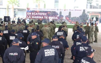 Con niveles delictivos a la baja, nuevo Comisario de Ecatepec fortalecerá la estrategia de seguridad nacional