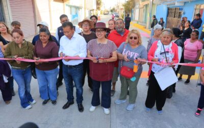 Ecatepec va por colonias totalmente pavimentadas; vecinos aportan mano de obra