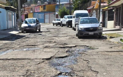 Fue considerada la peor vialidad ecatepense; estaba totalmente destruida