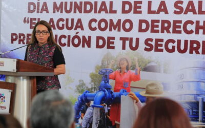 El agua por la red es un derecho en esta administración: ACC; destinan MMP para garantizar acceso