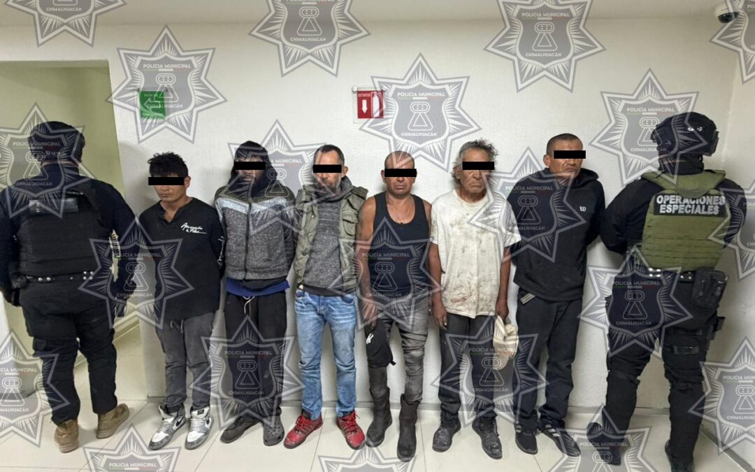 Realizan cateos en sitios para la compra-venta de narcóticos; detienen a 14 posibles infractores