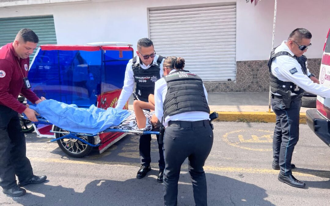 Policía de Chimalhuacán auxilia exitosamente labor de parto