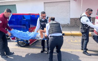 Policía de Chimalhuacán auxilia exitosamente labor de parto