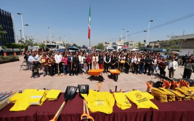 Chimalhuaquenses fortalecen acciones preventivas con equipo especializado durante temporada de lluvias