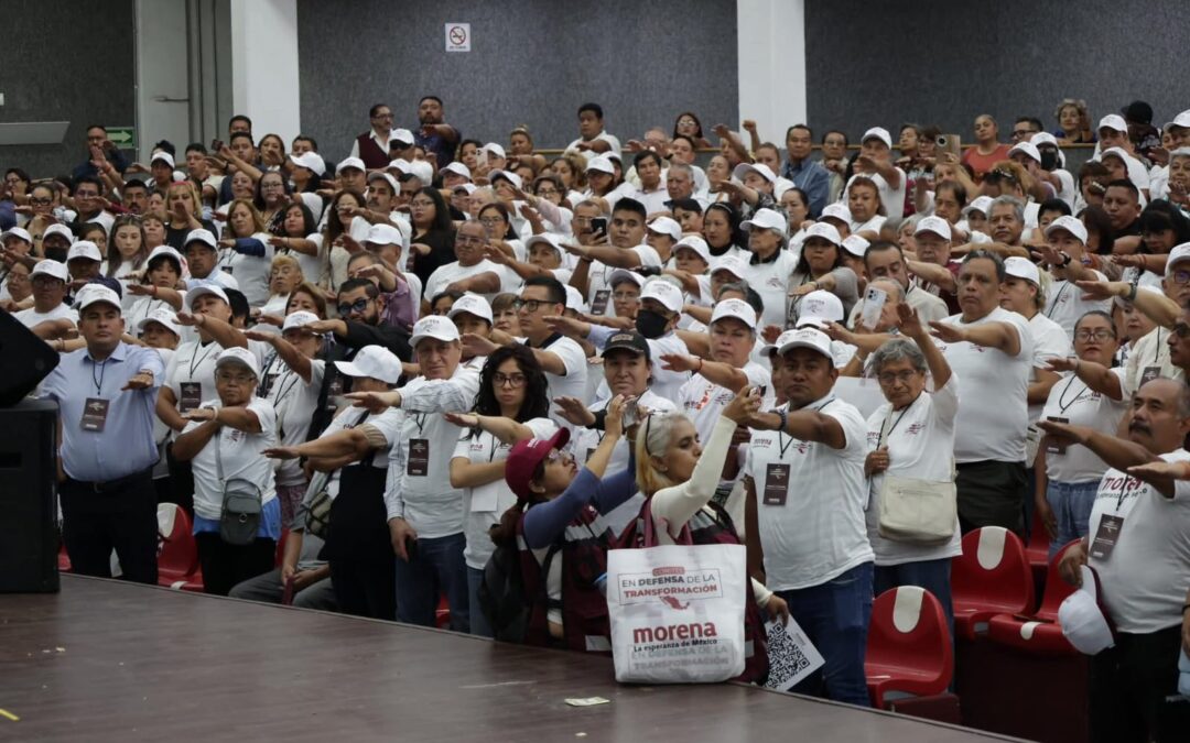 Fortalecen estructura territorial de Morena en Nezahualcóyotl