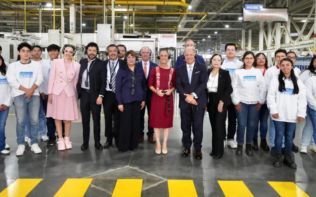 Gómez Álvarez reconoce el Plan México; en Toluca, Sheinbaum Pardo anuncia inversión para la industria automotriz
