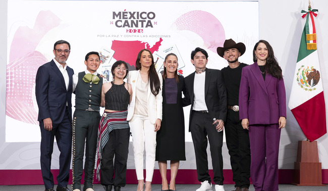 Claudia Sheinbaum presenta 2da edición de México Canta, dedicada a la música regional