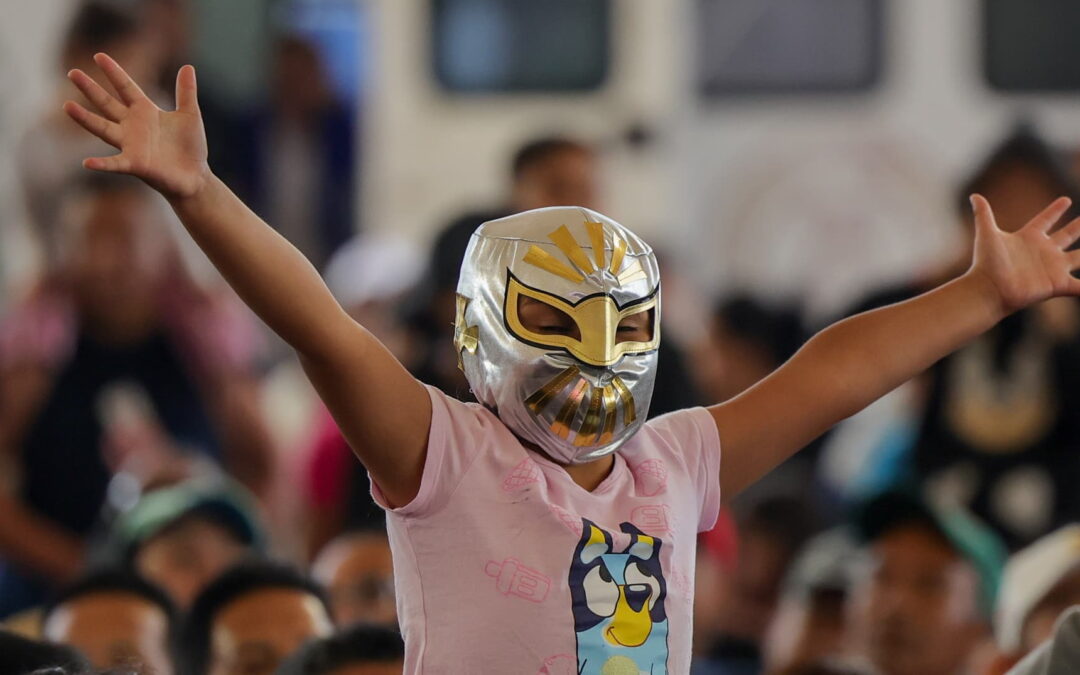 Viven niñas y niños momentos felices al conmemorarse el Día de la Niñez