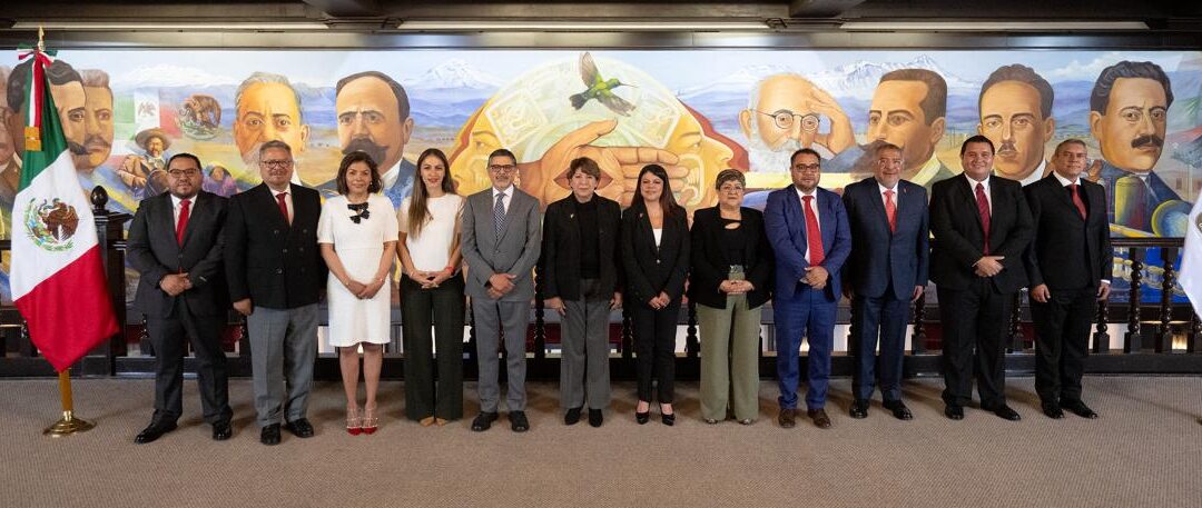 Presentan a nuevos titulares del Tribunal Estatal de Conciliación y Arbitraje e ISSEMYM