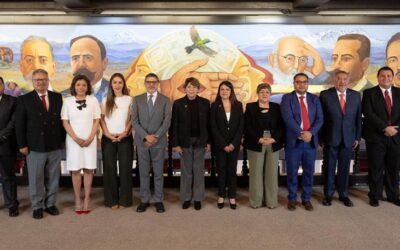 Presentan a nuevos titulares del Tribunal Estatal de Conciliación y Arbitraje e ISSEMYM